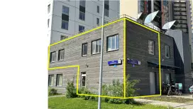 Аренда универсального помещения 288.6 кв.м, 1 этаж-1. Фасад фронтальная