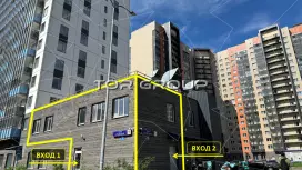 Аренда универсального помещения 288.6 кв.м, 1 этаж-2. Фасад с угла