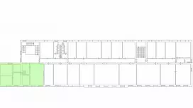 Офис 146 м2, с ремонтом. У метро-99. План объекта