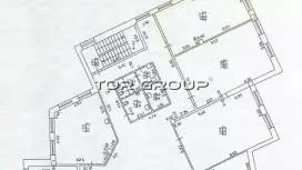 Аренда офиса 42.3 кв.метров, 7 этаж-99. План объекта