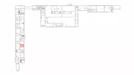 Аренда офиса 48.9 кв.метров, 1 этаж-99. План объекта