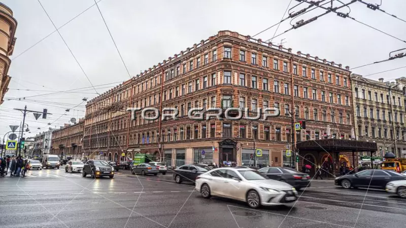 Аренда универсального помещения 155 кв.м, 3 этаж-1. Фасад фронтальная