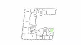 Аренда офиса 26.2 кв.метров, 1 этаж-99. План объекта