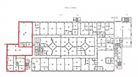 Аренда офиса 425 кв.метров, 2 этаж-99. План объекта