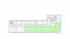 Аренда склада 325.8 кв.метров, 3 этаж-99. План объекта