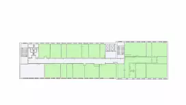 Аренда склада 630.5 кв.метров, 5 этаж-99. План объекта