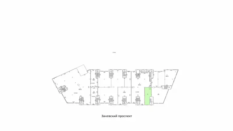 Аренда универсального помещения 90.3 кв.м, 2 этаж-99. План объекта