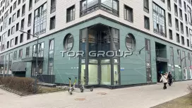 Аренда помещения 119.5 кв.метров, 1 этаж-2. Фасад с угла