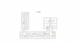 Аренда офиса 16.5 кв.метров, 3 этаж-99. План объекта