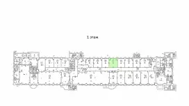 Аренда офиса 38.2 кв.метров, 1 этаж-99. План объекта
