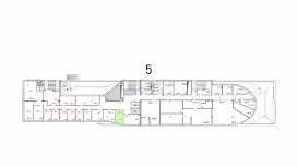 Аренда офиса 19 кв.метров, 5 этаж-99. План объекта