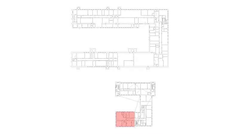 Аренда склада 351.4 кв.метров, 1 этаж-99. План объекта