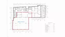 Аренда офиса 394 кв.метров, 4 этаж-99. План объекта