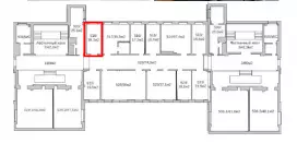 Аренда офиса 18.2 кв.метров, 5 этаж-99. План объекта