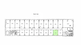 Аренда офиса 38.5 кв.метров, 2 этаж-99. План объекта