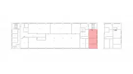 Аренда склада 84 кв.метров, 3 этаж-99. План объекта