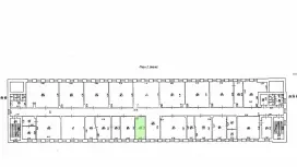 Аренда офиса 14.4 кв.метров, 2 этаж-99. План объекта