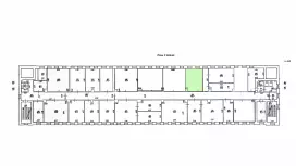 Аренда офиса 22 кв.метров, 3 этаж-99. План объекта