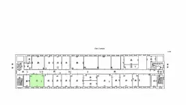 Аренда офиса 34.3 кв.метров, 3 этаж-99. План объекта