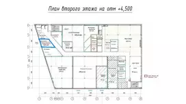 Аренда универсального помещения 34 кв.м, 2 этаж-99. План объекта