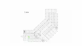 Аренда офиса 11.6 кв.метров, 3 этаж-99. План объекта