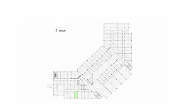 Аренда офиса 16.9 кв.метров, 3 этаж-99. План объекта