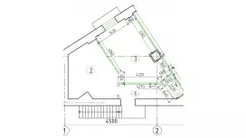 Аренда офиса 65 кв.метров, 2 этаж-99. План объекта