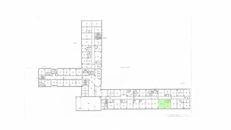 Аренда офиса 104.2 кв.метров, 2 этаж-99. План объекта