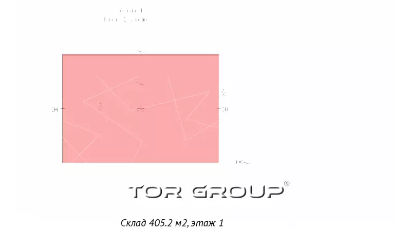 Аренда склада 486 кв.метров, 1 этаж-99. План объекта