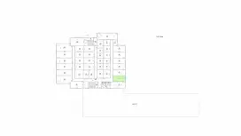Аренда офиса 21.1 кв.метров, 3 этаж-99. План объекта