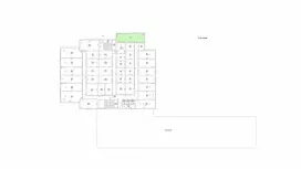 Аренда офиса 16.9 кв.метров, 3 этаж-99. План объекта