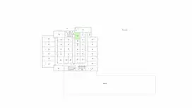 Аренда офиса 11.8 кв.метров, 3 этаж-99. План объекта