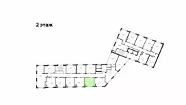 Продажа офиса 29.93 кв.метров, 2 этаж-99. План объекта
