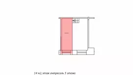 Аренда офиса 45.2 кв.метров, 3 этаж-99. План объекта
