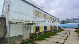 Аренда склада 300 кв.метров, 1 этаж-2. Фасад с угла|98. Фото объекта