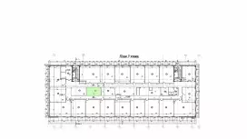 Аренда офиса 19.5 кв.метров, 3 этаж-99. План объекта