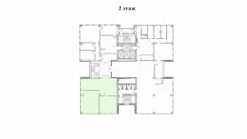 Аренда офиса 148 кв.метров, 2 этаж-99. План объекта